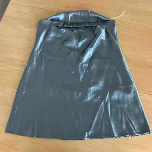 Target Wild Fable Blue Strapless Mini Dress